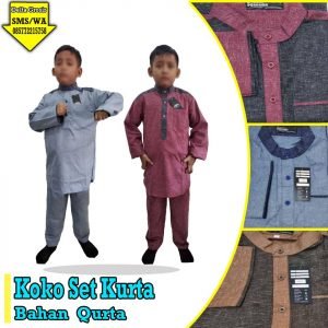 Pabrik Setelan Koko Qurta Anak Murah di Surabaya